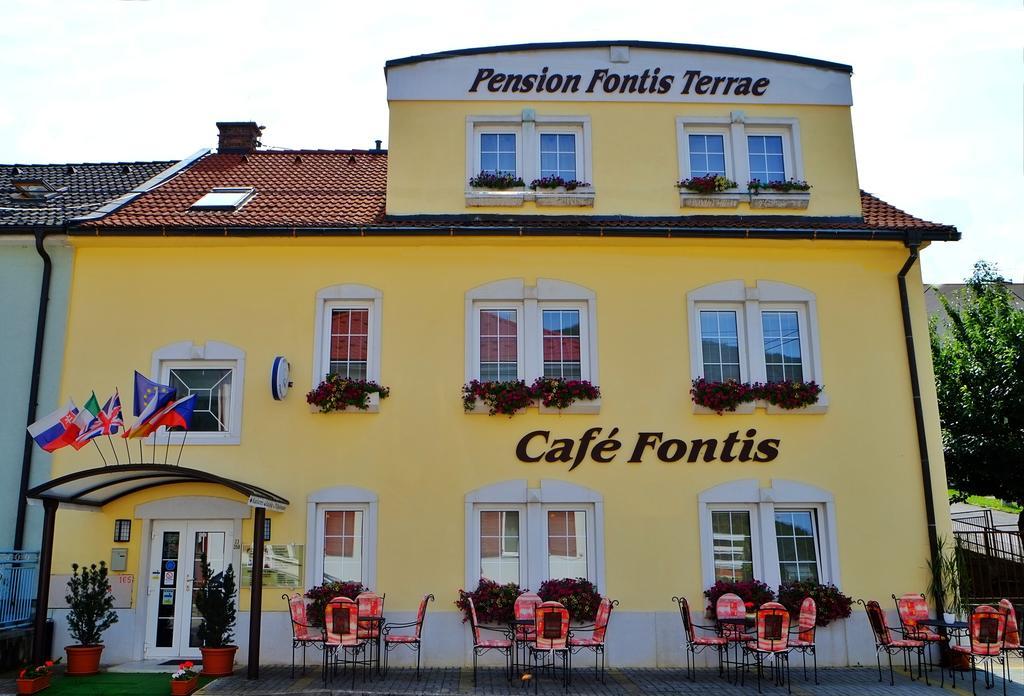 ホテル Penzion Fontis Terrae トレンチアンスケ・テプリツェ エクステリア 写真